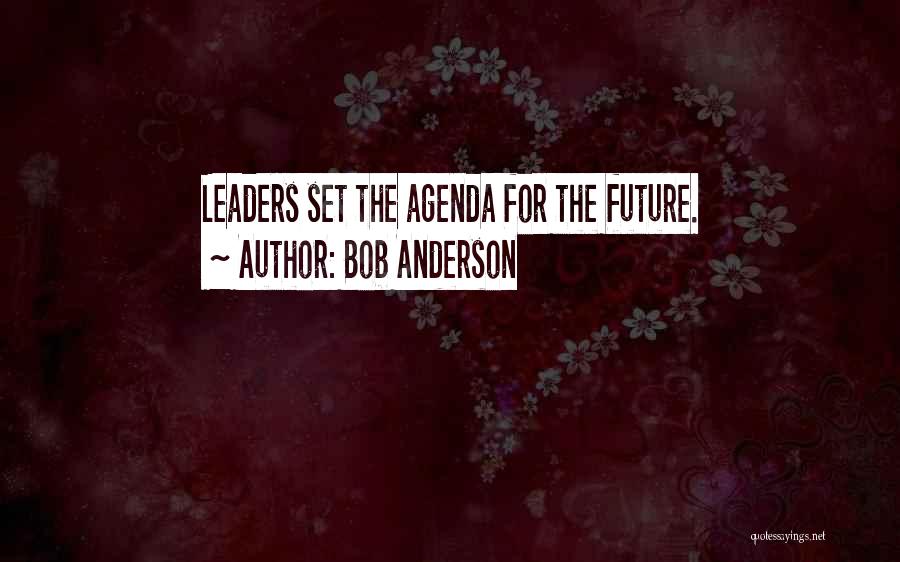 Future Leaders Quotes By Bob Anderson