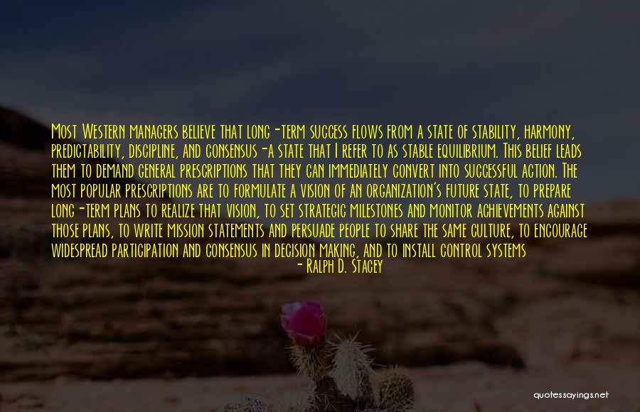 Future Of Organization Quotes By Ralph D. Stacey Future Of Organization Quotes By Ralph D. Stacey
