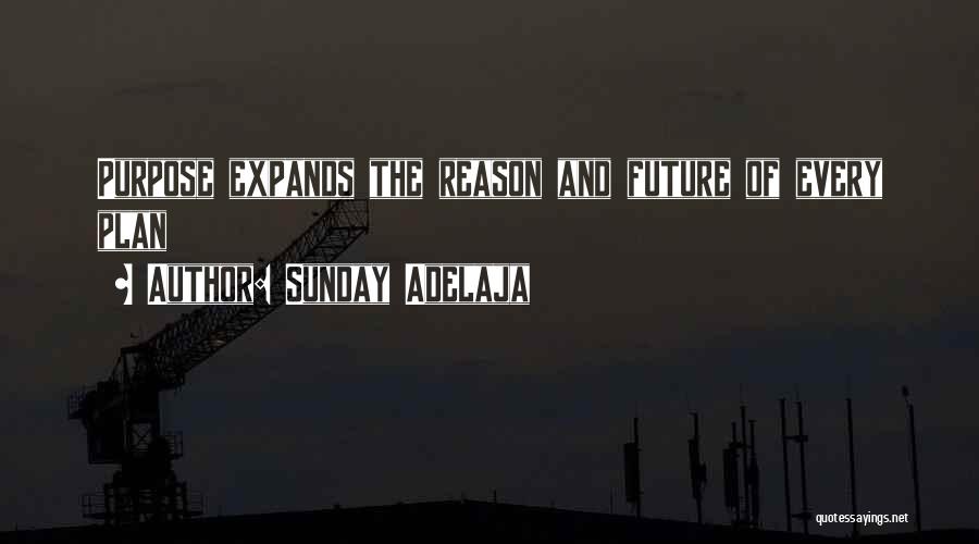 Future Plan Quotes By Sunday Adelaja