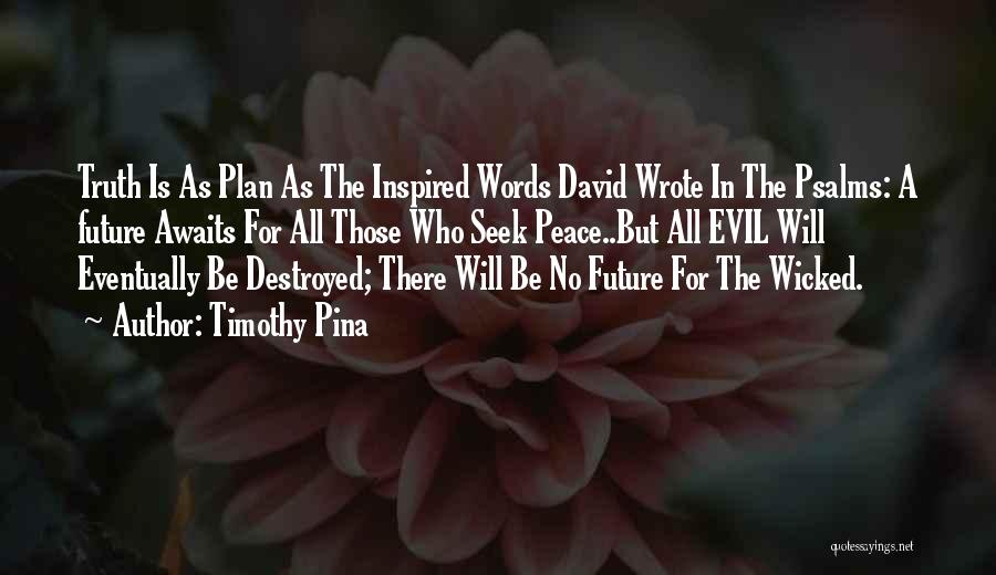 Future Plan Quotes By Timothy Pina