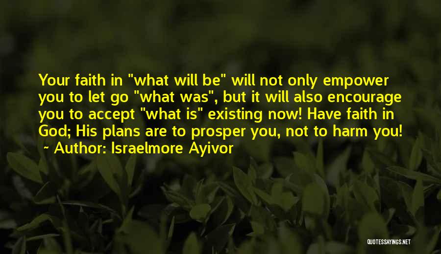 Future Plans In Life Quotes By Israelmore Ayivor