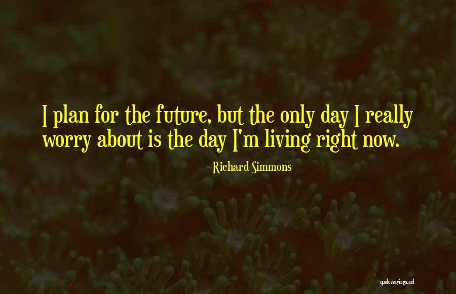 Future Plans Quotes By Richard Simmons Future Plans Quotes By Richard Simmons
