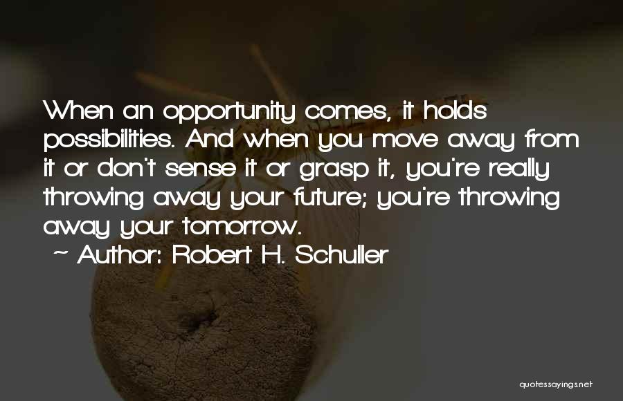 Future Possibilities Quotes By Robert H. Schuller