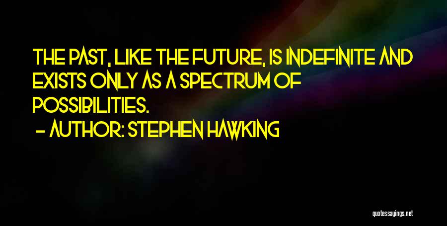 Future Possibilities Quotes By Stephen Hawking