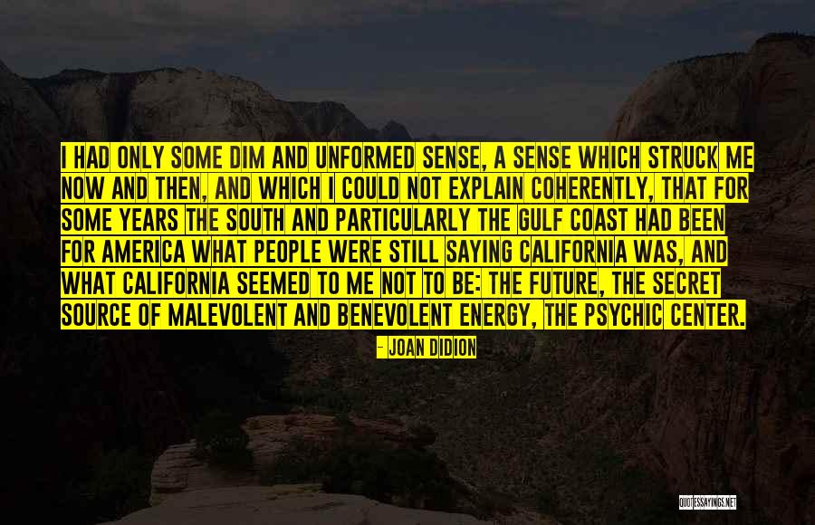 Future Source Quotes By Joan Didion Future Source Quotes By Joan Didion