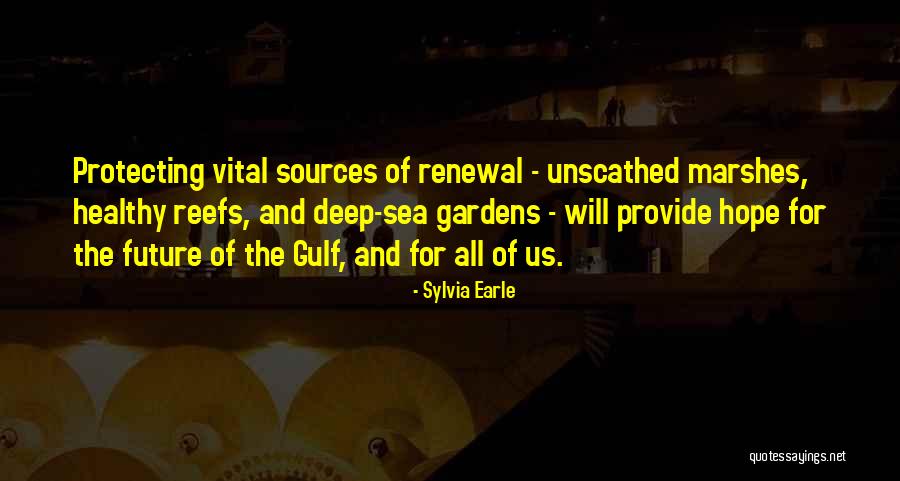 Future Sources Quotes By Sylvia Earle Future Sources Quotes By Sylvia Earle