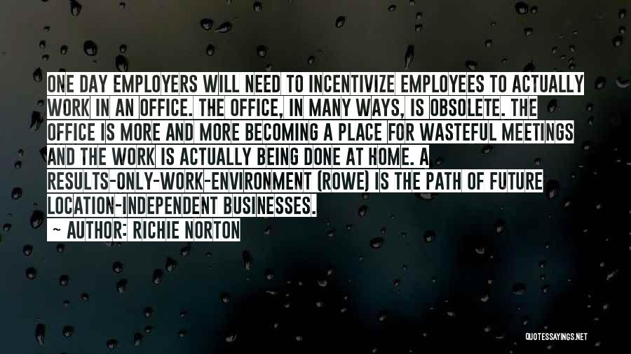 Future Success Quotes By Richie Norton