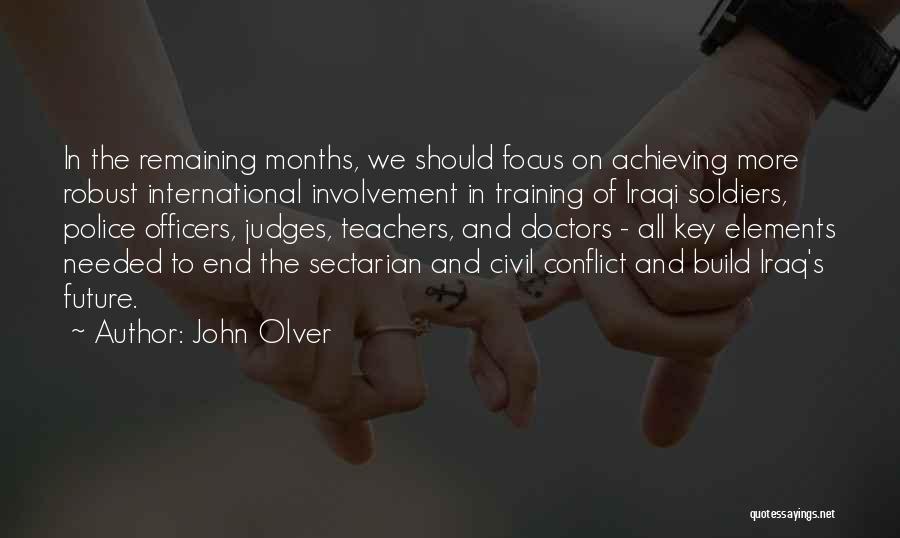 Future Teachers Quotes By John Olver