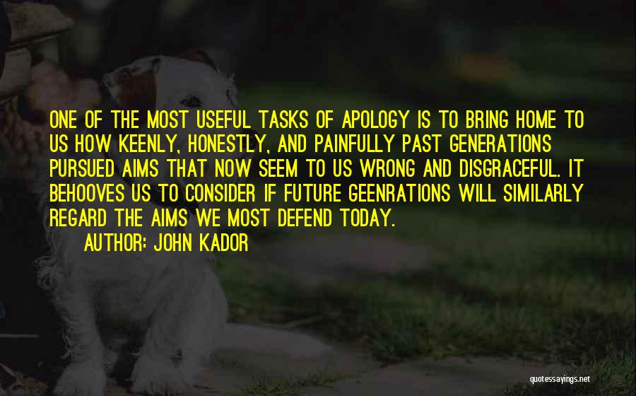 Future Will Bring Quotes By John Kador