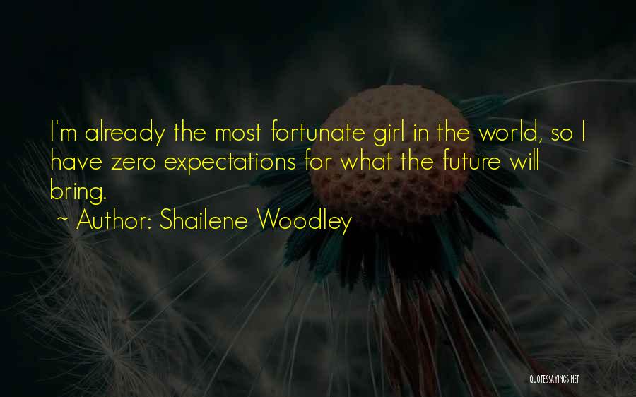 Future Will Bring Quotes By Shailene Woodley