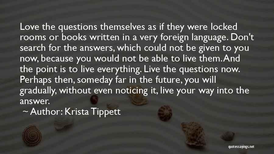 Future Without You Quotes By Krista Tippett