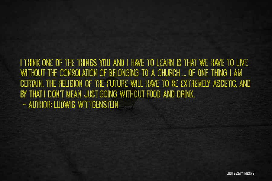 Future Without You Quotes By Ludwig Wittgenstein