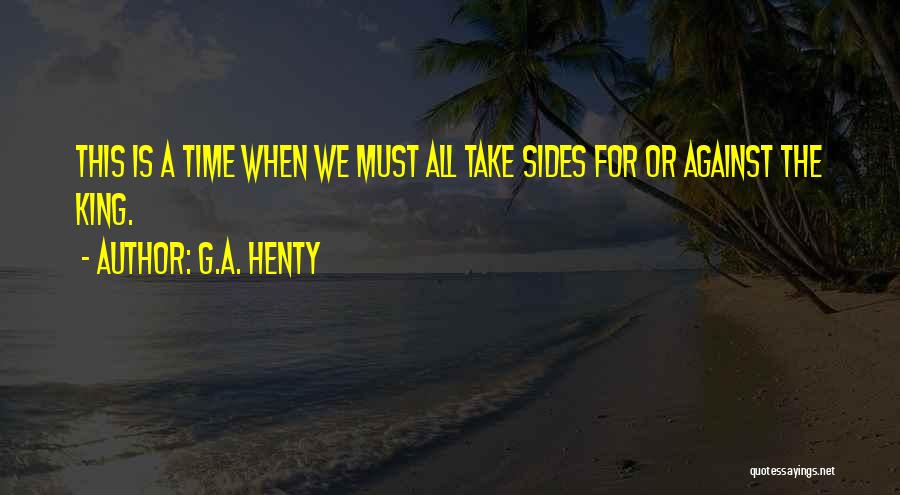 G.A. Henty Quotes 1293138