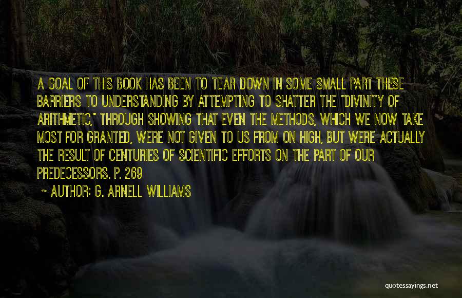 G. Arnell Williams Quotes 1465090