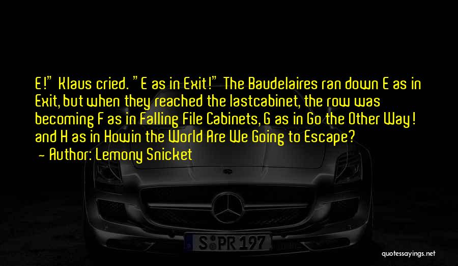 G.b.f Quotes By Lemony Snicket