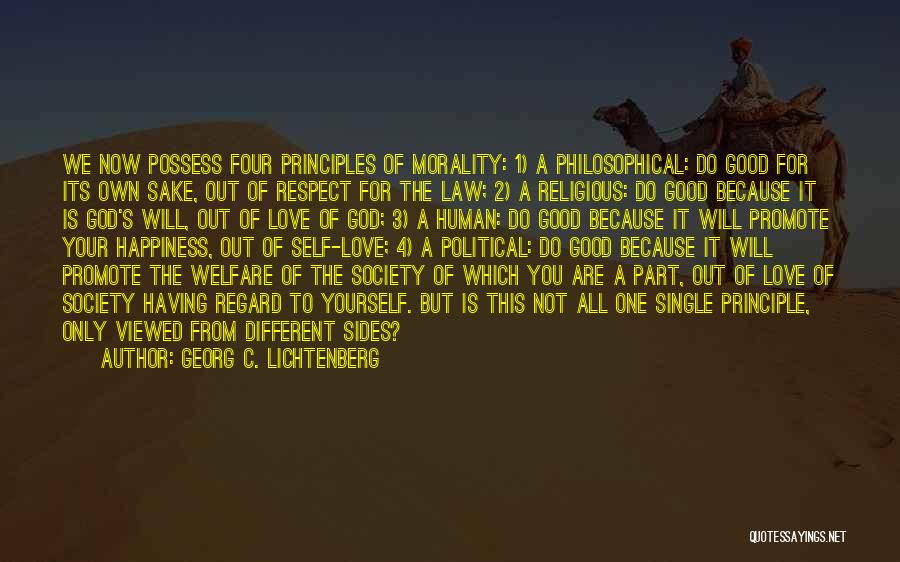 G C Lichtenberg Quotes By Georg C. Lichtenberg