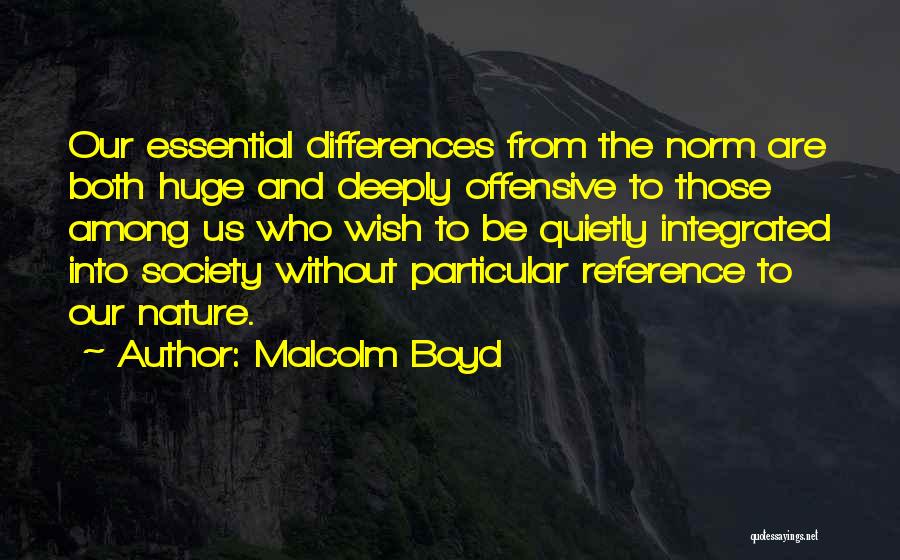 G D Integrated Quotes By Malcolm Boyd