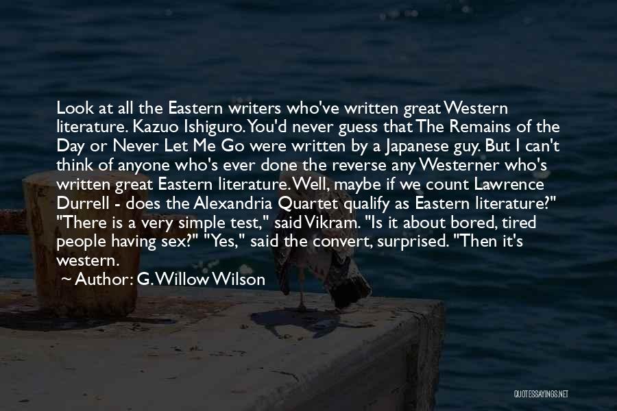 G Day Quotes By G. Willow Wilson