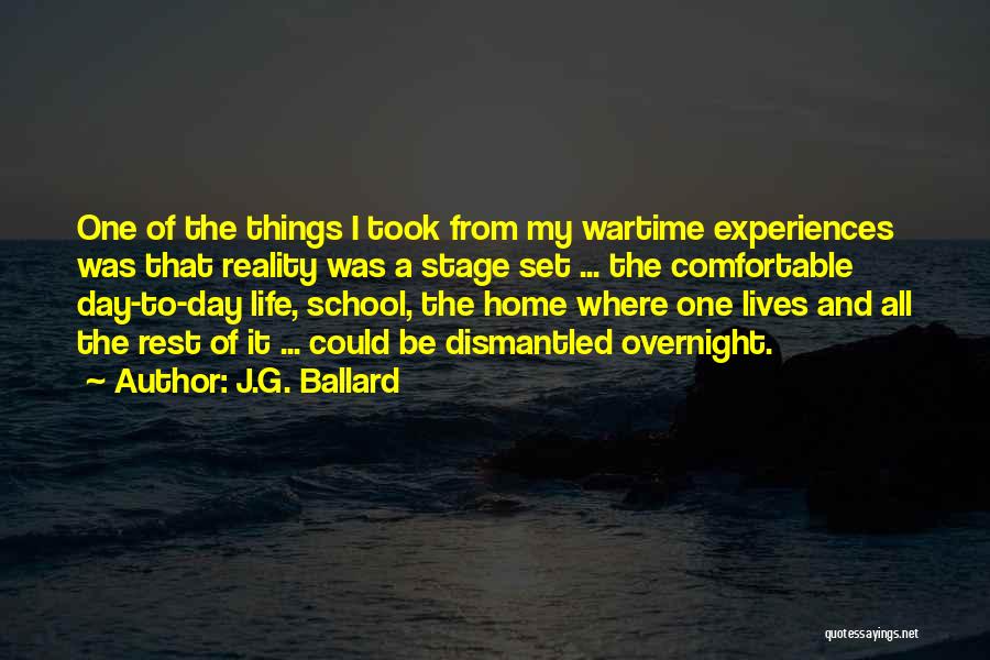 G Day Quotes By J.G. Ballard