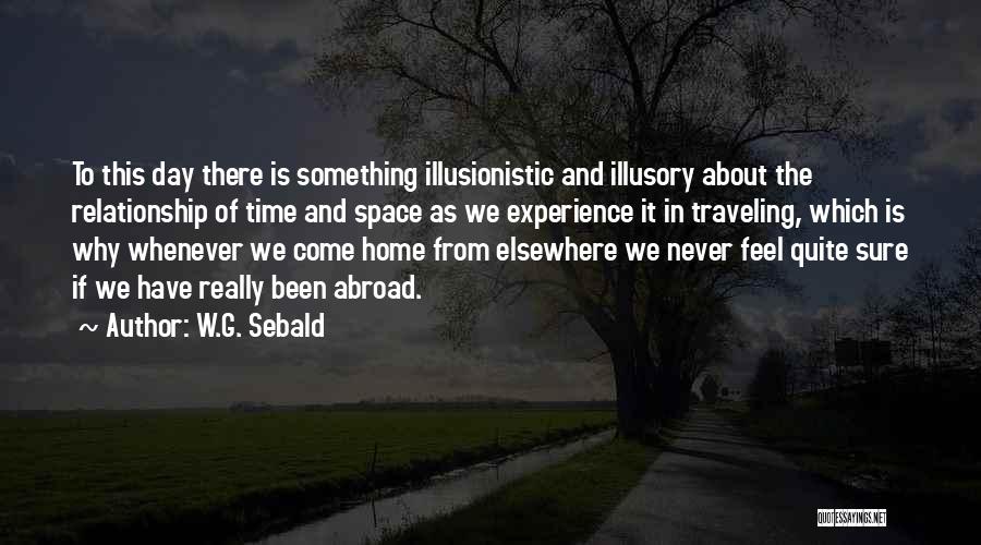 G Day Quotes By W.G. Sebald