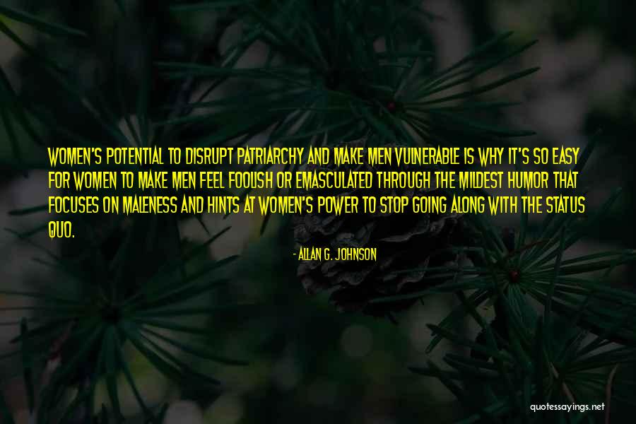 G Easy Quotes By Allan G. Johnson