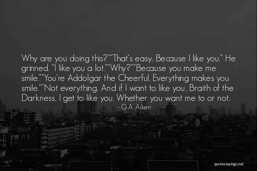G Easy Quotes By G.A. Aiken