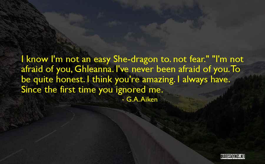 G Easy Quotes By G.A. Aiken