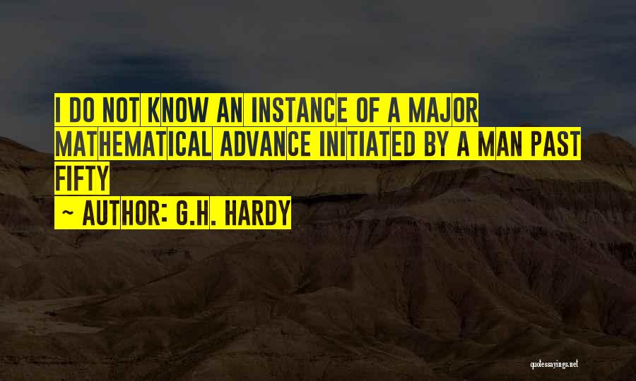 G.H. Hardy Quotes 1053613