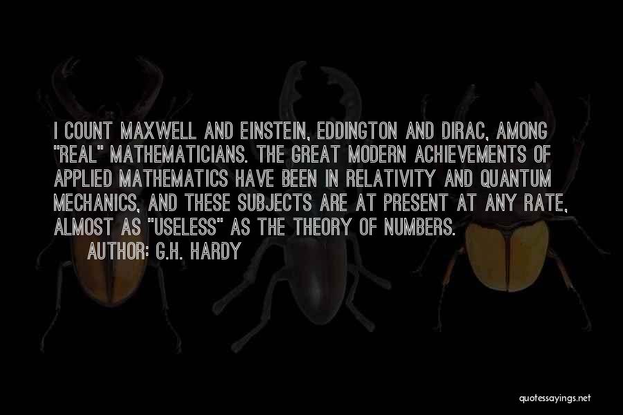 G.H. Hardy Quotes 1098438