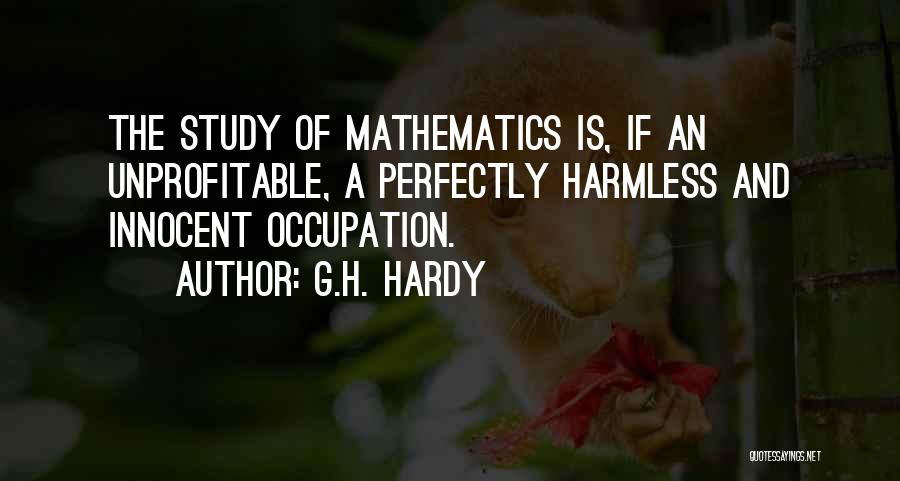 G.H. Hardy Quotes 165148