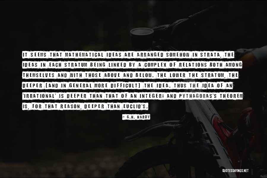 G.H. Hardy Quotes 1853950 G.H. Hardy Quotes 1853950