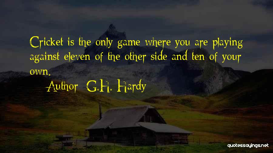 G.H. Hardy Quotes 2060523