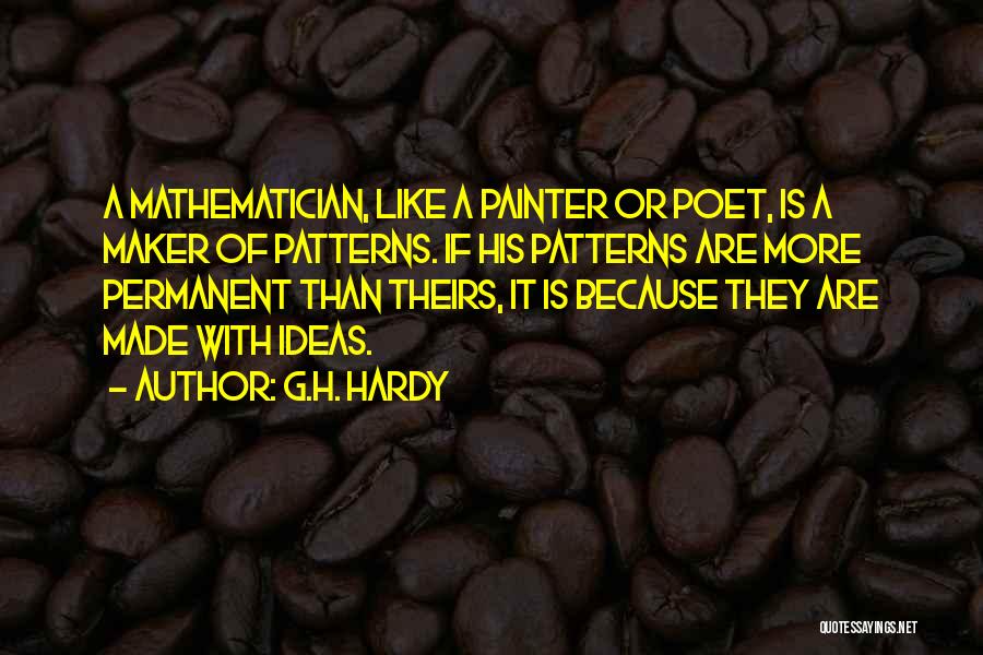 G.H. Hardy Quotes 523085