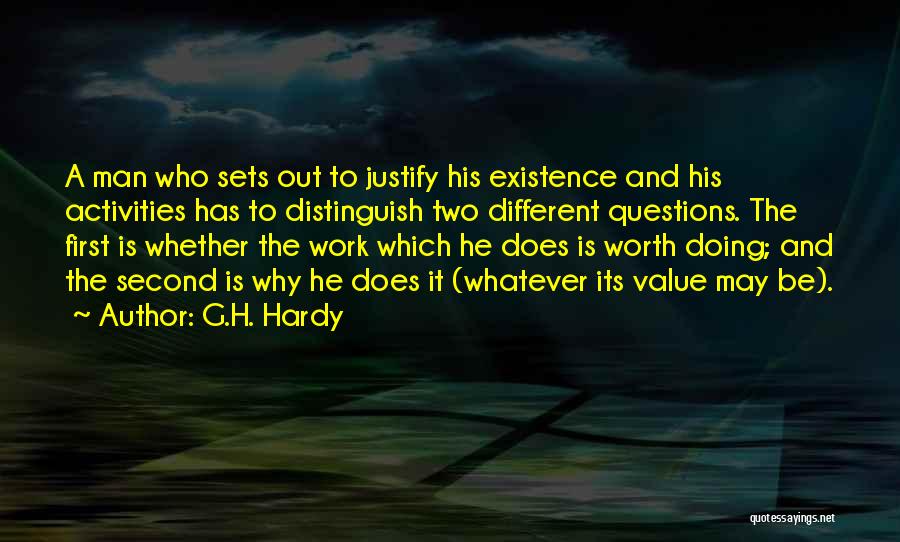 G.H. Hardy Quotes 731325