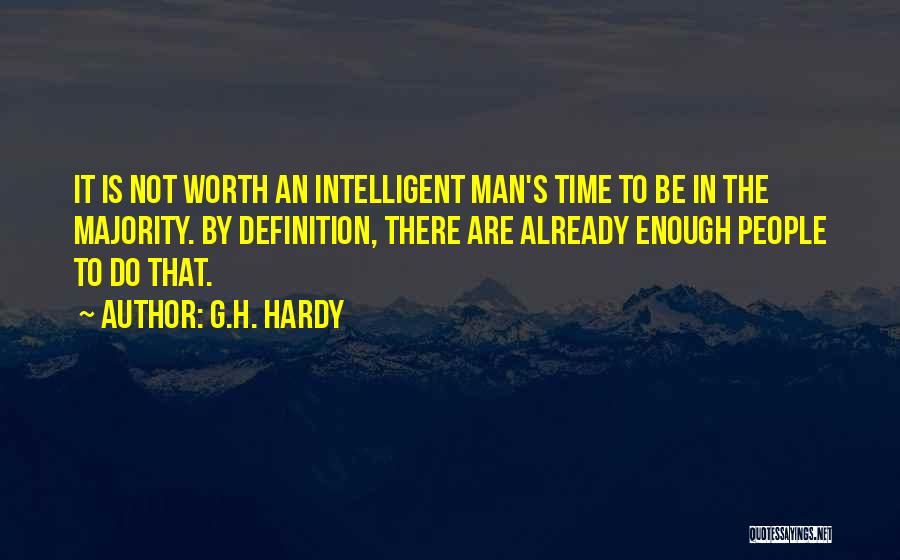 G.H. Hardy Quotes 764131