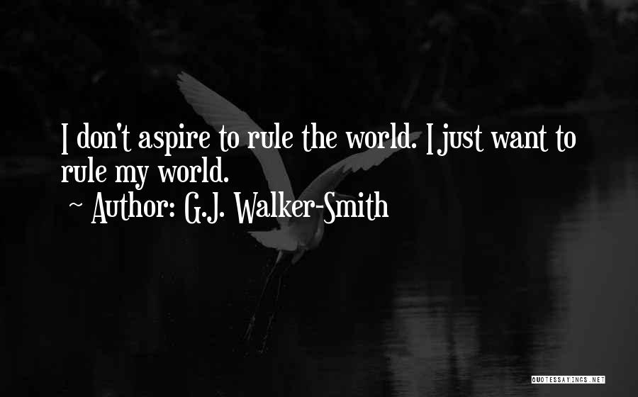 G.J. Walker-Smith Quotes 1755080