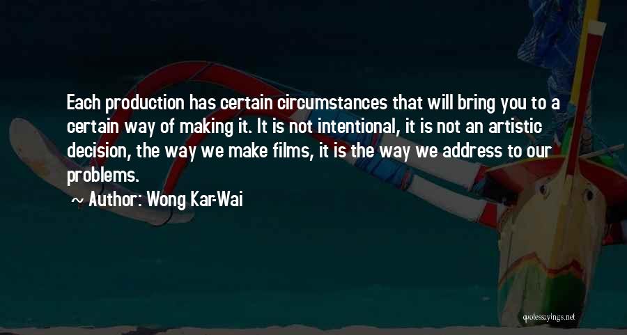 G Kar Quotes By Wong Kar-Wai