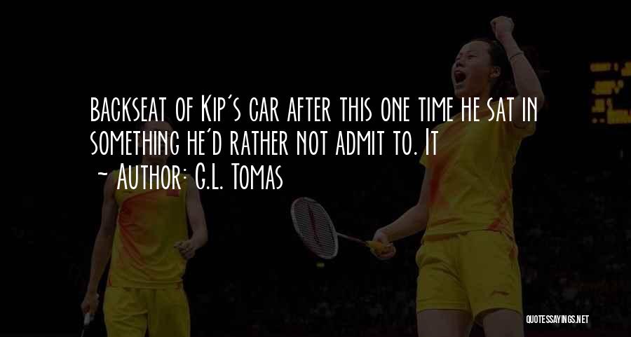G.l.a.d.o.s Quotes By G.L. Tomas