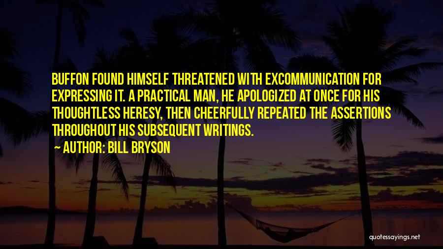 G.l Buffon Quotes By Bill Bryson