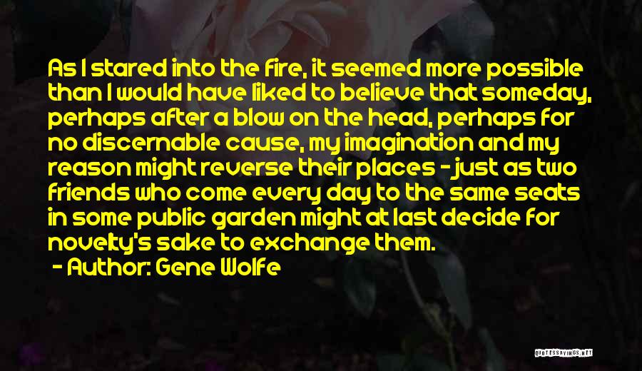 G Lische Sprache Quotes By Gene Wolfe