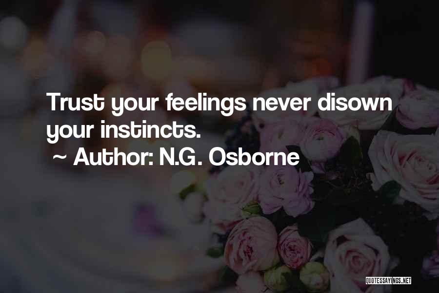 G.n Quotes By N.G. Osborne