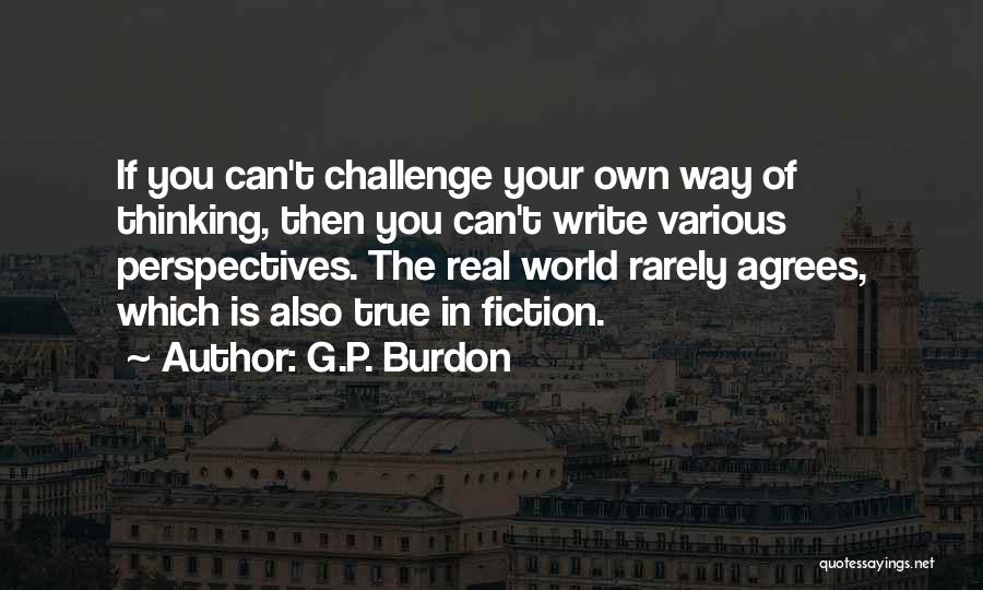 G.P. Burdon Quotes 932941