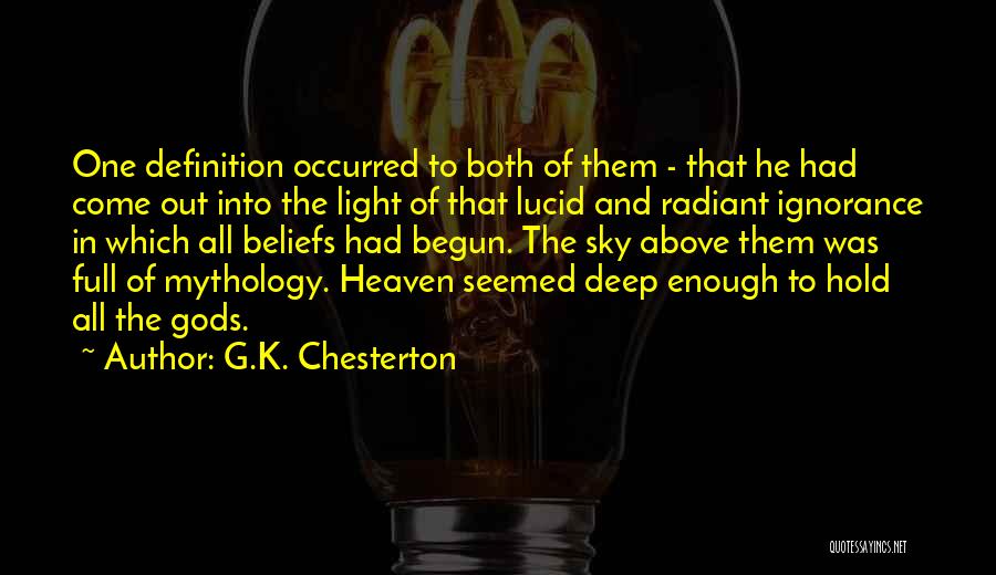 G Quotes By G.K. Chesterton