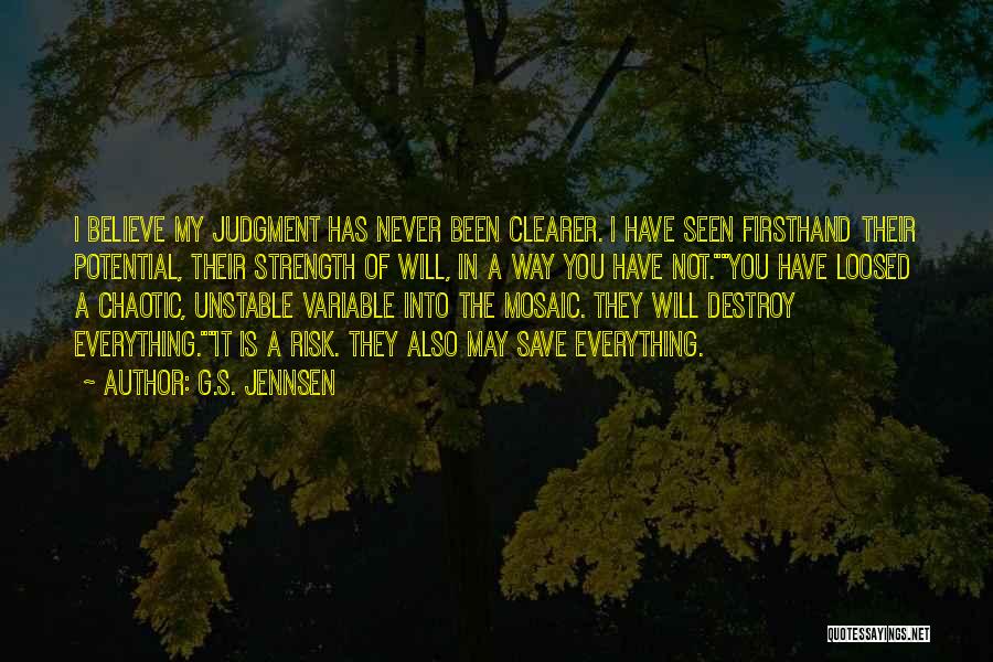 G.S. Jennsen Quotes 1400636