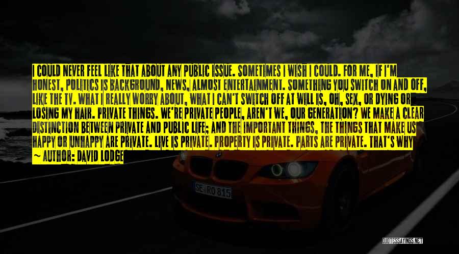 G Shock Quotes By David Lodge