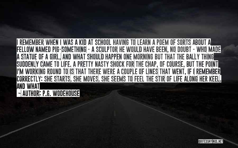 G Shock Quotes By P.G. Wodehouse G Shock Quotes By P.G. Wodehouse
