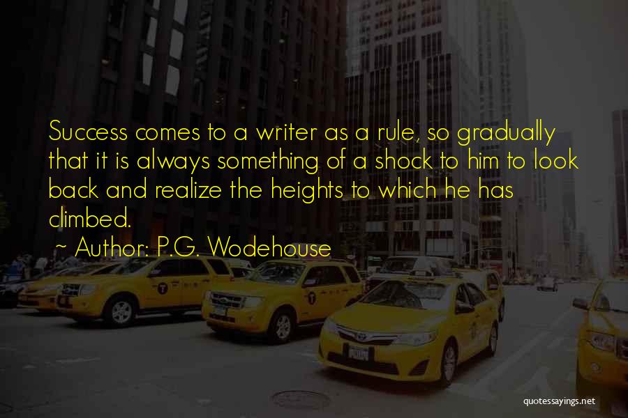 G Shock Quotes By P.G. Wodehouse
