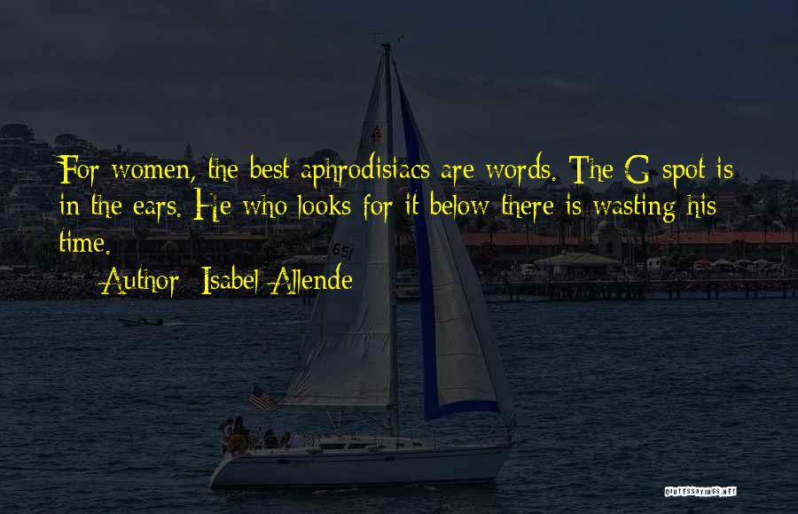 G Spot Quotes By Isabel Allende