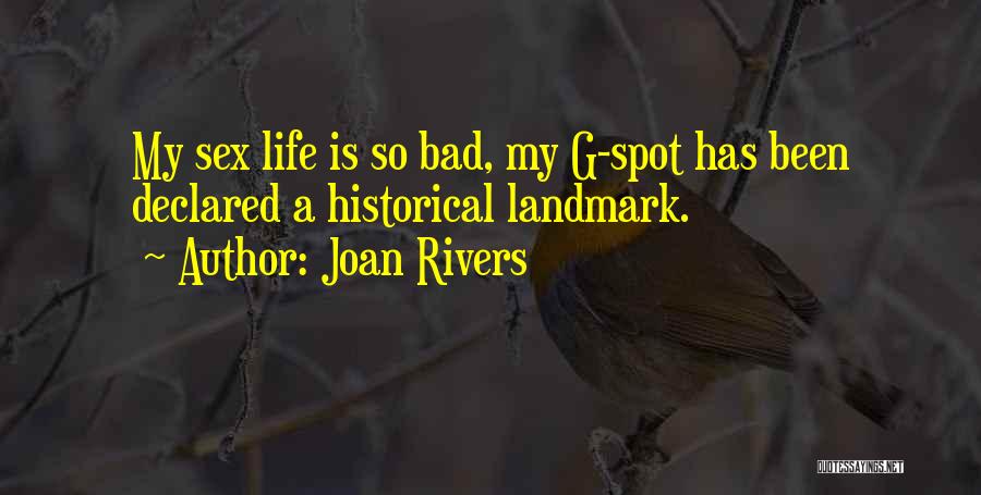 G Spot Quotes By Joan Rivers