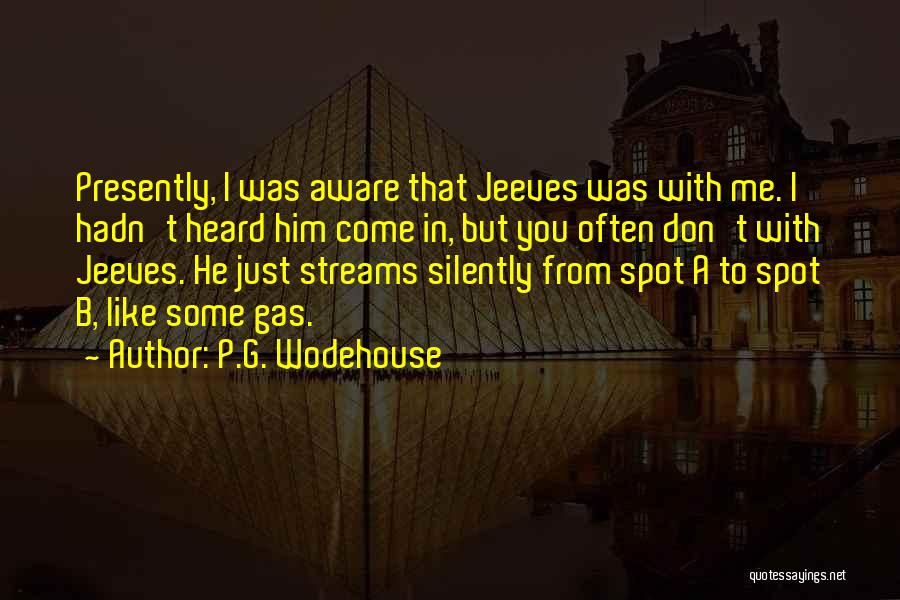 G Spot Quotes By P.G. Wodehouse